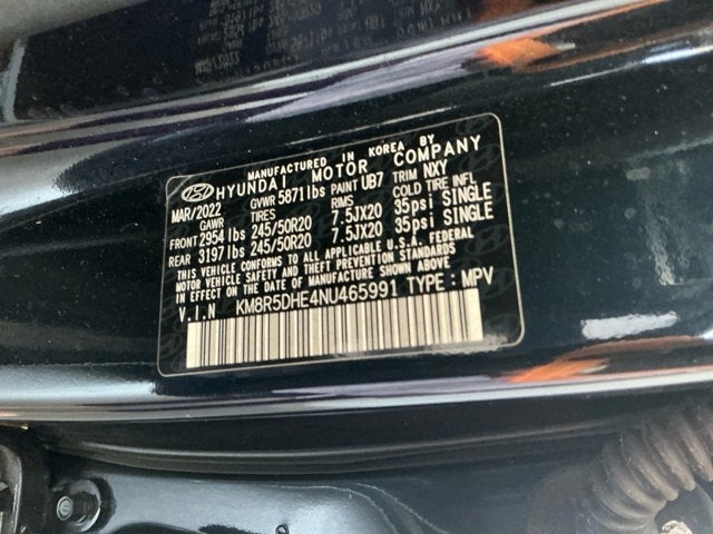 2022 Hyundai PALISADE Limited