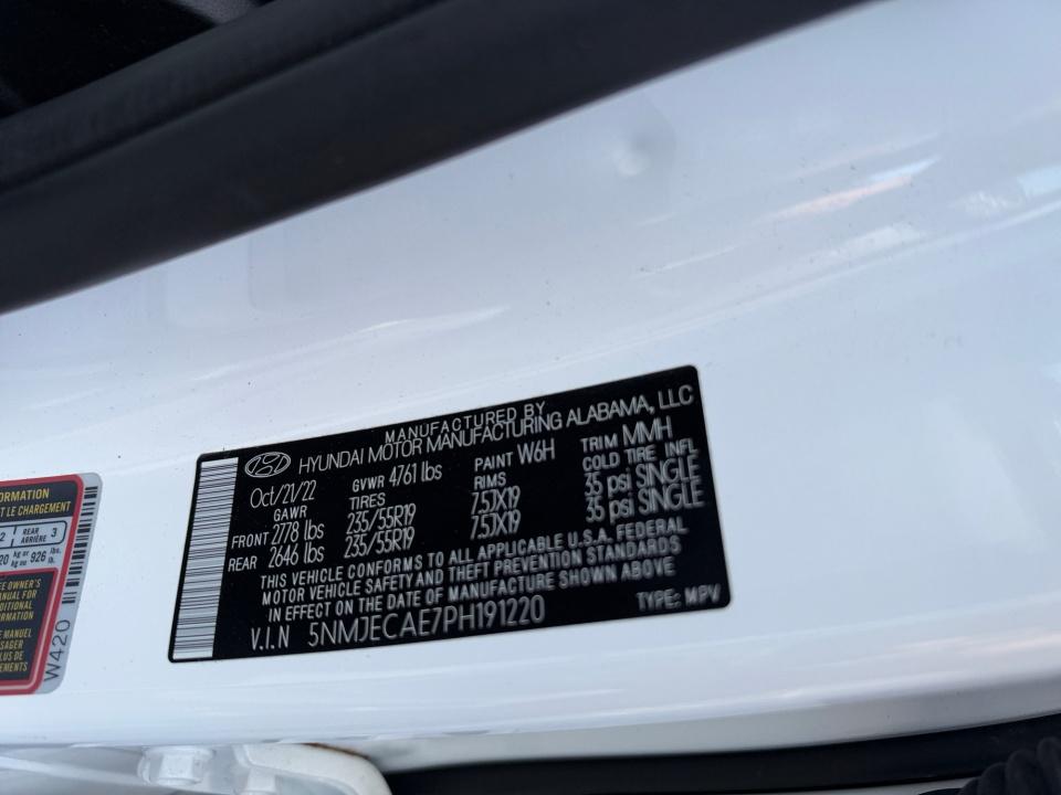 2023 Hyundai TUCSON Limited