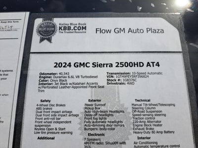 2024 GMC Sierra 2500HD AT4