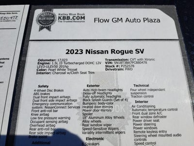 2023 Nissan Rogue SV