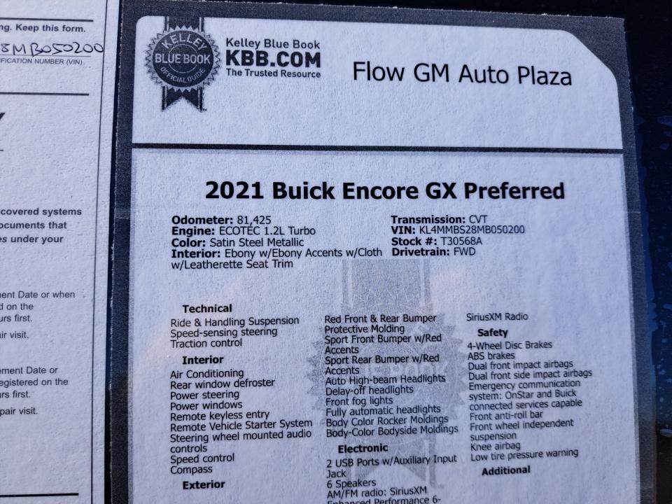 2021 Buick Encore GX Preferred