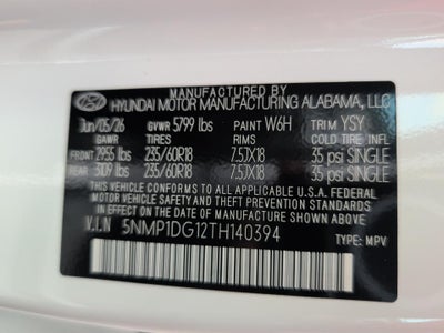 2026 Hyundai SANTA FE HYBRID SE