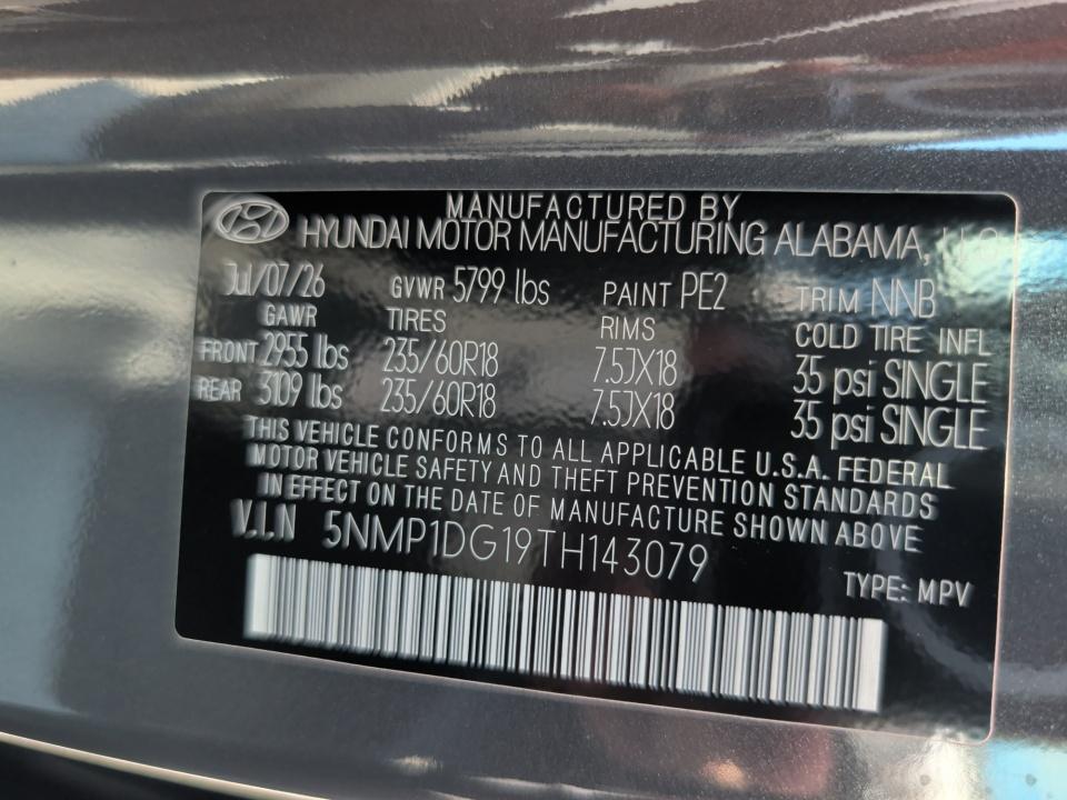 2026 Hyundai SANTA FE HYBRID SE