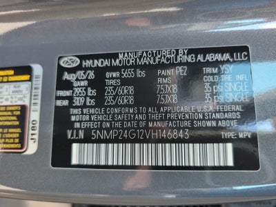 2027 Hyundai SANTA FE HYBRID SEL