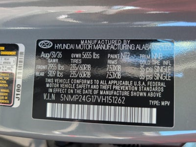 2027 Hyundai SANTA FE HYBRID SEL