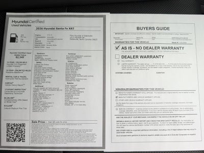 2026 Hyundai SANTA FE XRT