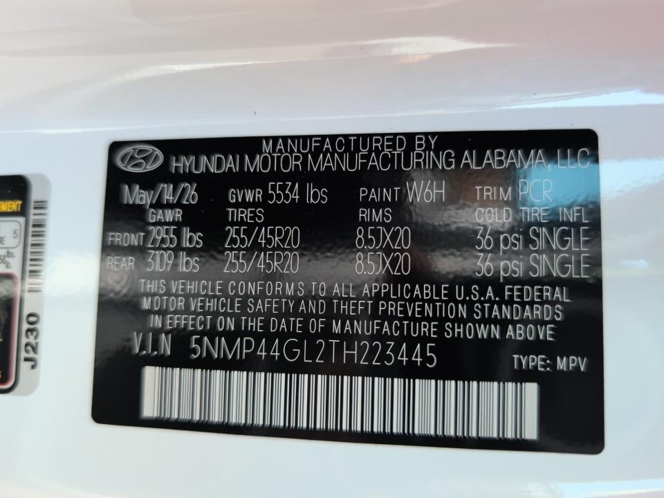 2026 Hyundai SANTA FE Limited 7 Passenger