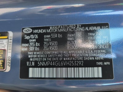 2027 Hyundai SANTA FE Limited 6P