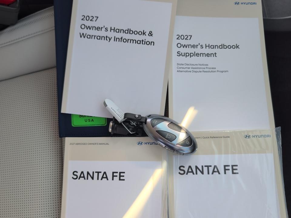2027 Hyundai SANTA FE Calligraphy