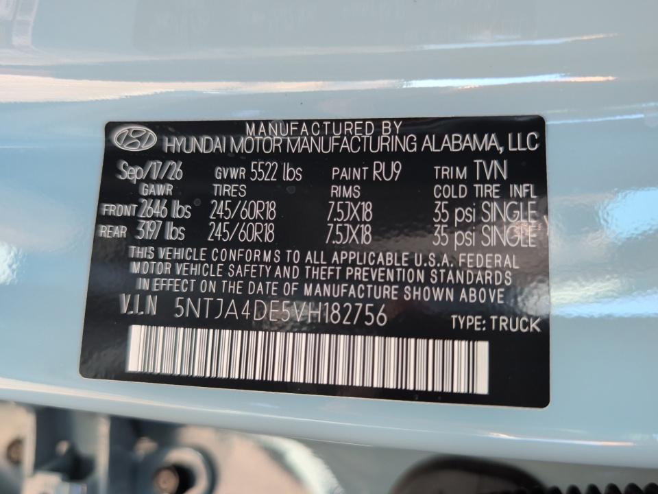 2027 Hyundai SANTA CRUZ SE