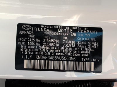 2027 Hyundai KONA SEL Sport