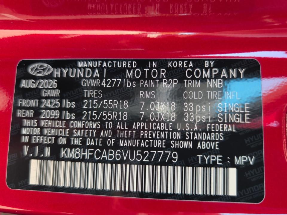 2027 Hyundai KONA SEL Sport