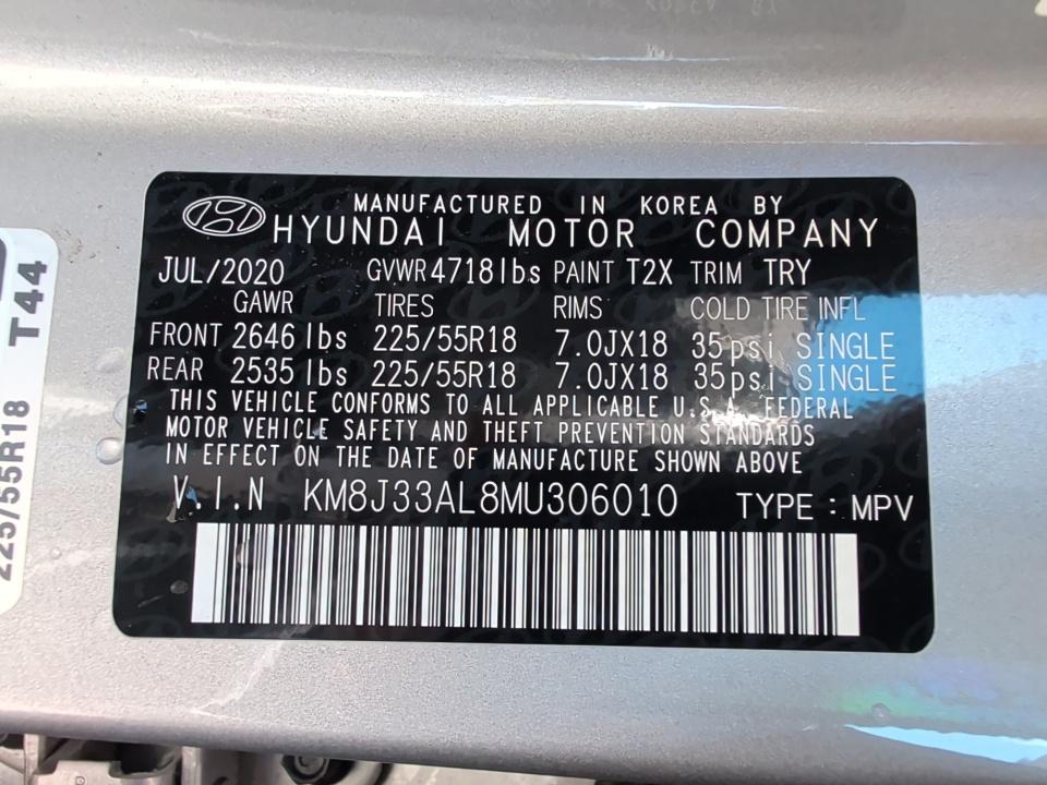 2021 Hyundai TUCSON Ultimate