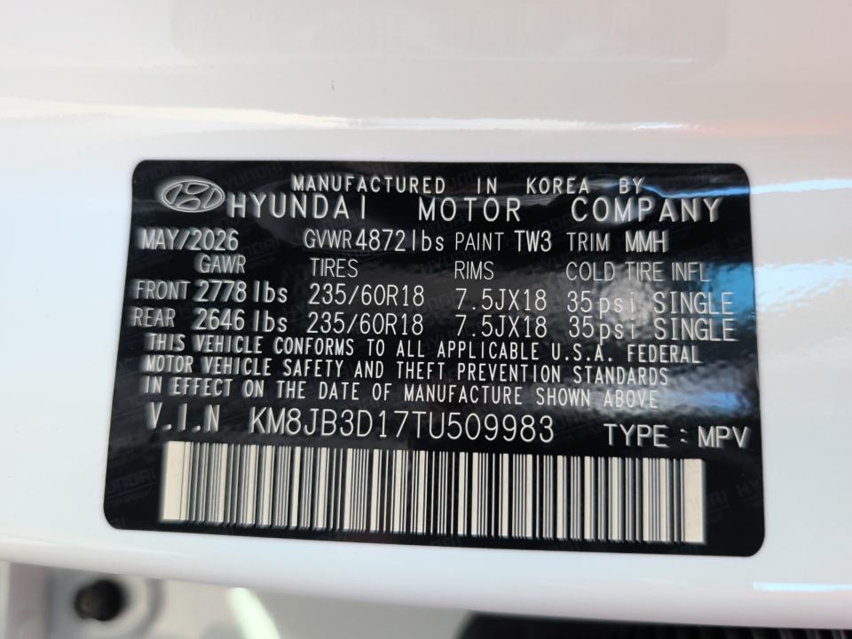 2026 Hyundai Tucson Hybrid SEL