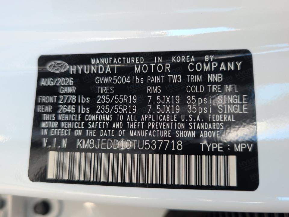 2026 Hyundai TUCSON HYBRID Limited