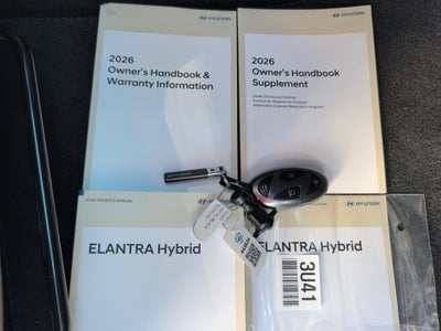 2026 Hyundai ELANTRA HYBRID Blue