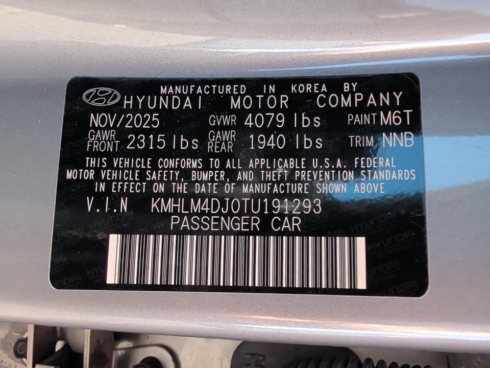 2026 Hyundai ELANTRA HYBRID Blue