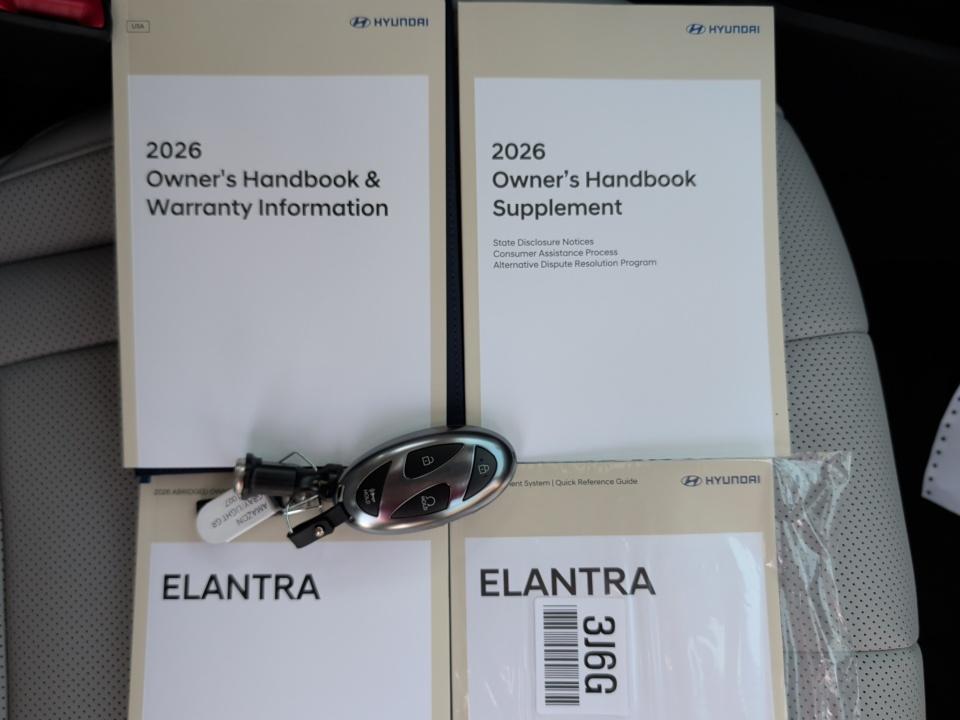 2026 Hyundai ELANTRA Limited