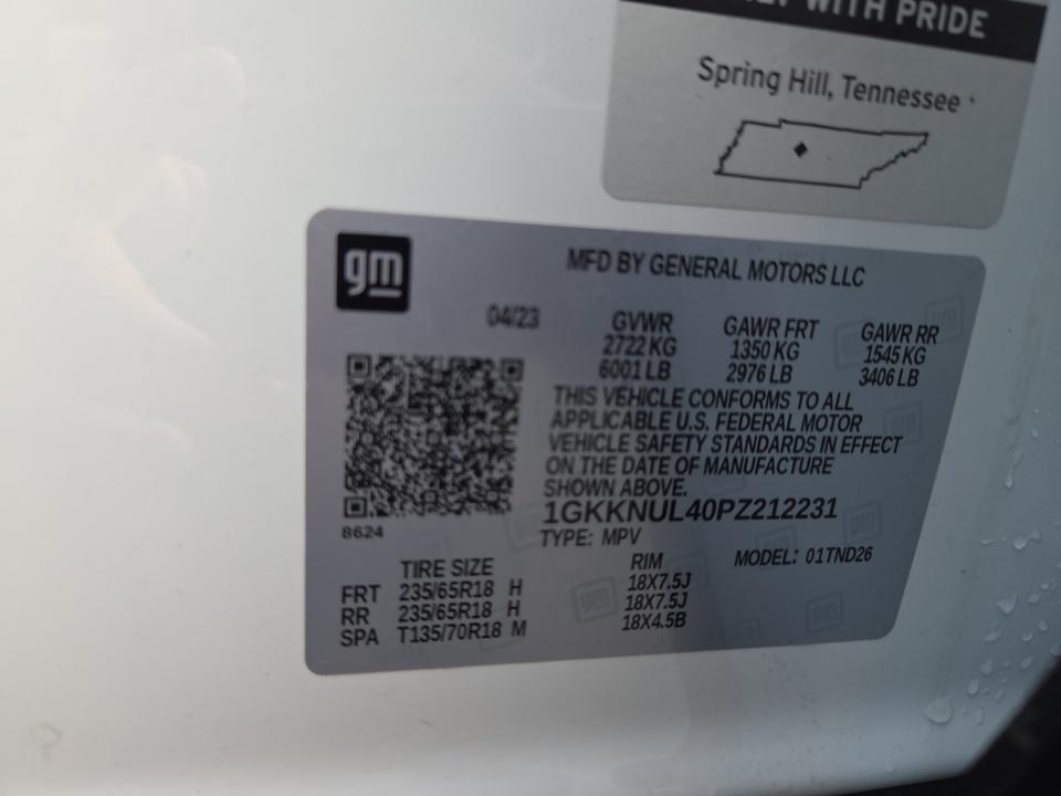 2023 GMC Acadia SLT