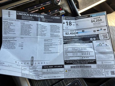 2023 Lincoln Navigator Black Label