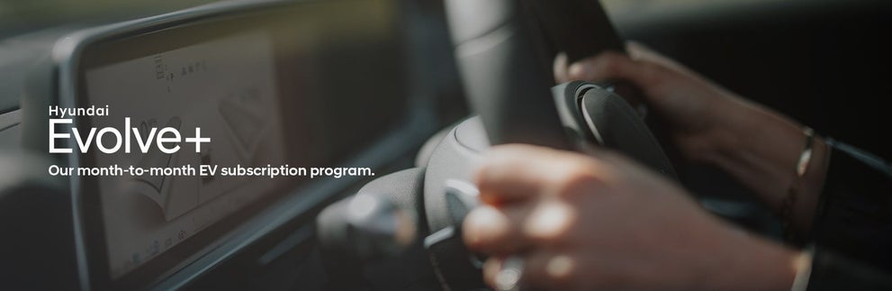 Hyundai Evolve+ Our month-to-month EV subscription program | Flow Hyundai of Statesville in Statesville NC